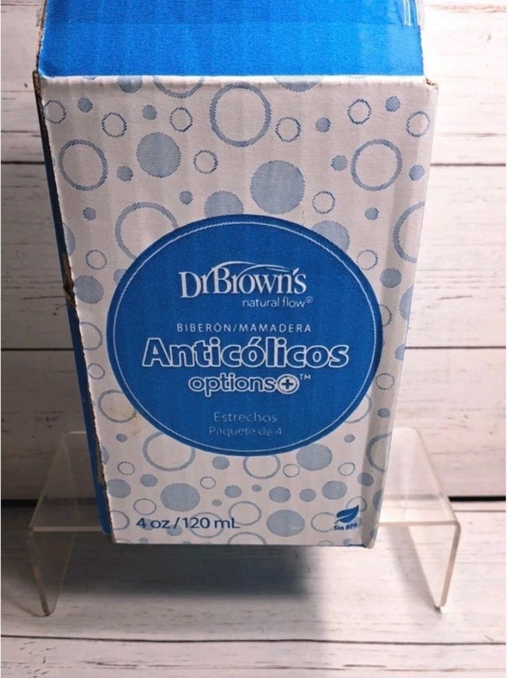 Anti-Colic Options+ Narrow Flow Baby Bottle Nipples - Blue